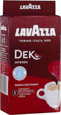 Кофе молотый Lavazza Dek Intenso Decaffeinated (250г) - 