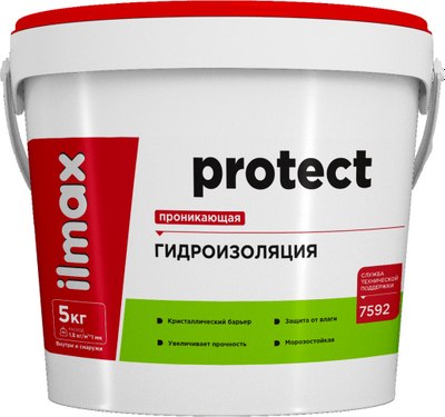 Гидроизоляционная мастика ilmax Protect (5кг) - 