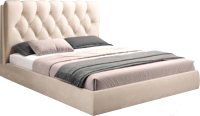 Двуспальная кровать AMI Империя Голд 1400 (кремовый) - 