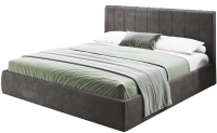 Двуспальная кровать AMI Монако 1800 (темно-серый) - 