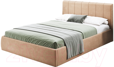 Полуторная кровать AMI Монако 1400 (бежевый)