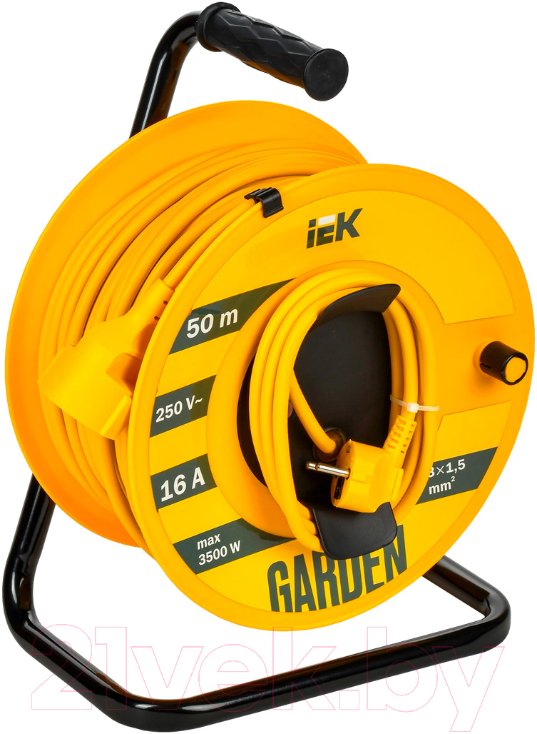 Удлинитель на катушке IEK GD-KP20-16-01-50