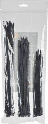 Стяжка для кабеля IEK UNH35-N04-075 (75шт, черный) -