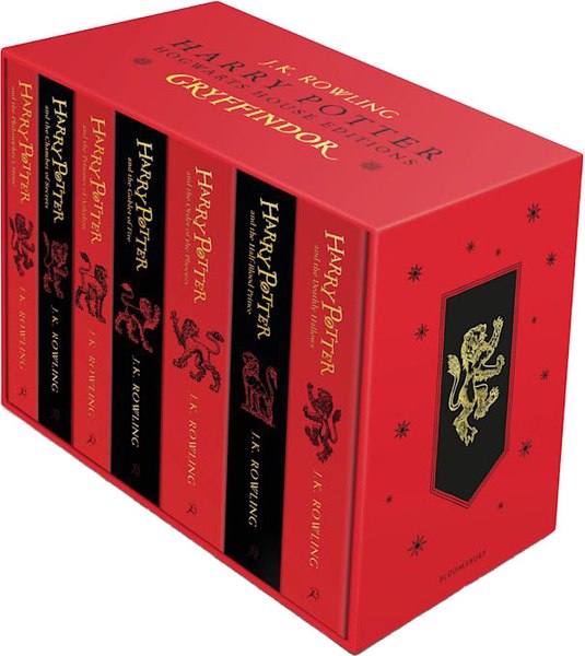 Набор книг Bloomsbury Harry Potter. Gryffindor мягкая обложка