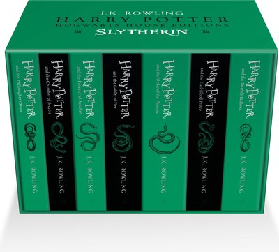 Набор книг Bloomsbury Harry Potter. Slytherin мягкая обложка (Rowling Joanne)