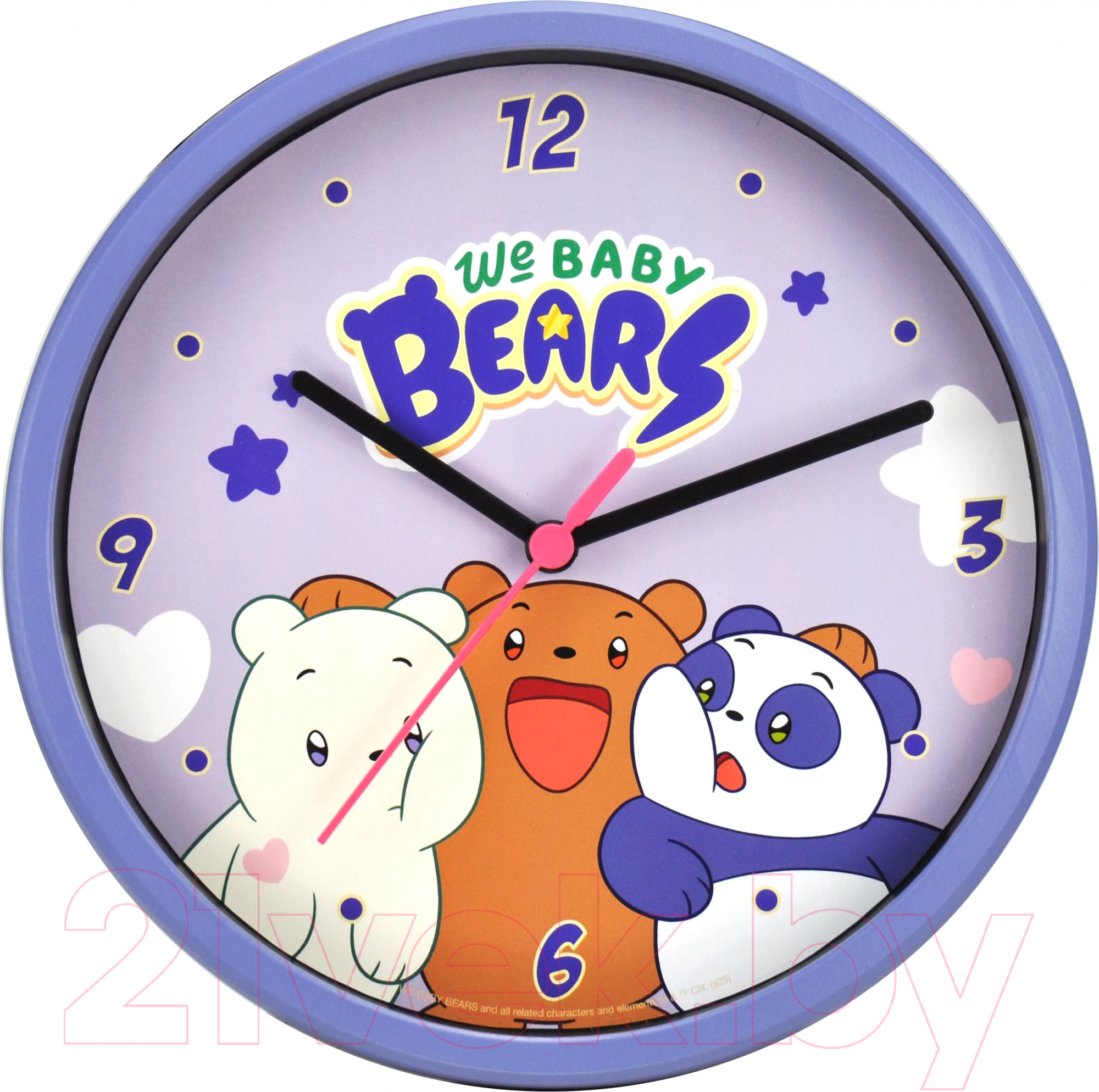 Настенные часы Miniso We Baby Bears Collection 0222