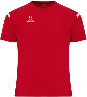 Футболка игровая футбольная Jogel Camp 2 CVC Training Tee (M, красный)