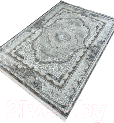 Ковер Radjab Carpet София MR 227 Прямоугольник 11725RK (2.4x3.4, Dark Vizon/Gold)