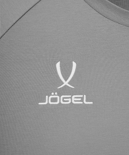 Футболка игровая футбольная Jogel Camp 2 CVC Training Tee (XXL, серый)