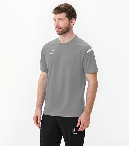 Футболка игровая футбольная Jogel Camp 2 CVC Training Tee (XXL, серый)