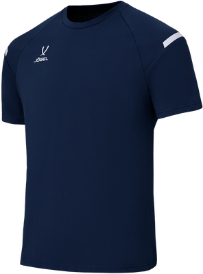 Футболка игровая футбольная Jogel Camp 2 CVC Training Tee (XL, темно-синий) - 
