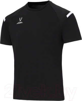 Футболка игровая футбольная Jogel Camp 2 CVC Training Tee (M, черный)