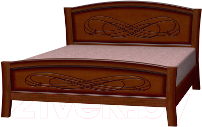 Каркас кровати Bravo Мебель Карина 16 120x200 (орех)