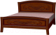 Каркас кровати Bravo Мебель Карина 16 120x200 (орех) - 
