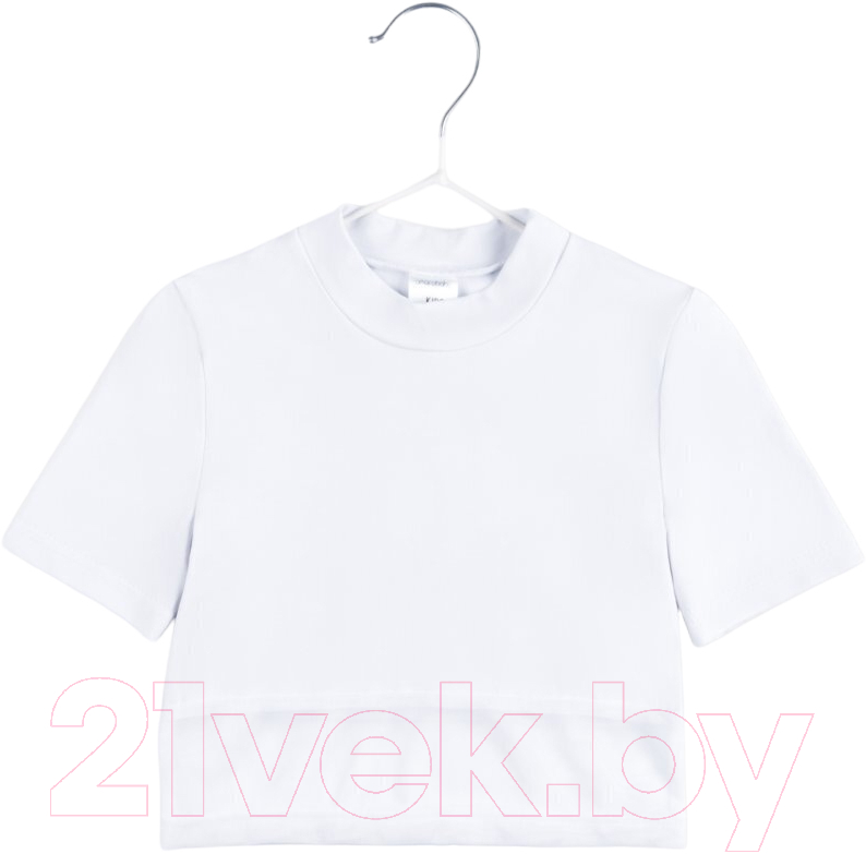 Футболка детская Amarobaby Best / AB-OD22-B2701/00-152 (р.152, белый)