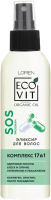 Эликсир для волос Ecoandvit Organic Oil Термозащитный Комплекс 17 в 1 (200мл) - 