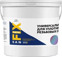 Фиксатор резьбы SANFIX Паста уплотнительная универсальная 41675 (450мл, графит) - 