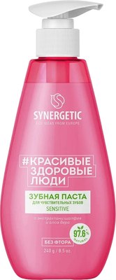 Зубная паста Synergetic Sensitive для чувствительных зубов (240г) - 