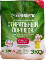 Стиральный порошок Synergetic Color Гипоаллергенный (1.5кг) - 