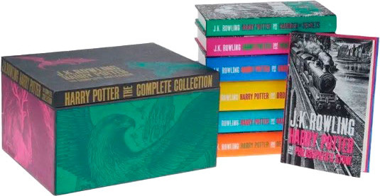 Набор книг Bloomsbury Harry Potter Adult Hardba твердая обложка