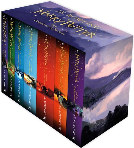 Набор книг Bloomsbury Harry Potter Box Set. The Complete Collection мягкая обложка