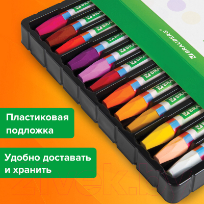 Восковые мелки Brauberg Kids / 271693 (12цв)