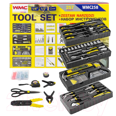 Универсальный набор инструментов WMC Tools WMC-WMC258