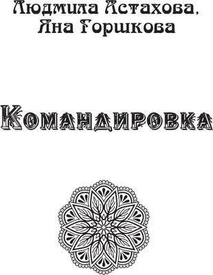 Книга Rugram Командировка. НЧЧК твердая обложка (Астахова Людмила, Горшкова Яна)