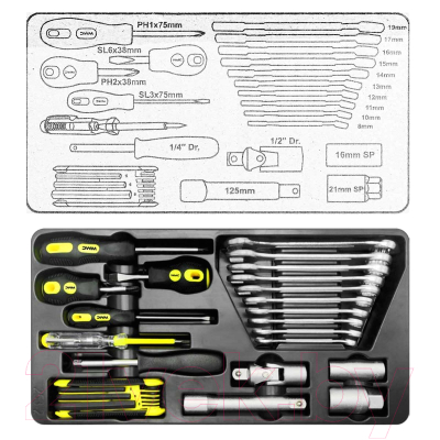 Универсальный набор инструментов WMC Tools WMC-WMC254