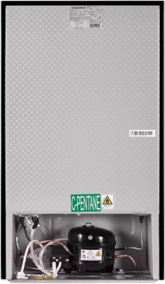 Холодильник без морозильника Maunfeld MFF83RB