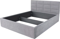 Двуспальная кровать Аквилон Классик 16 ПМ  (хаки 05 серый) - 