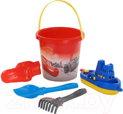 Набор игрушек для песочницы Полесье Disney/Pixar Тачки №18 / 65476