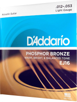 Струны для акустической гитары D'Addario EJ16 - 