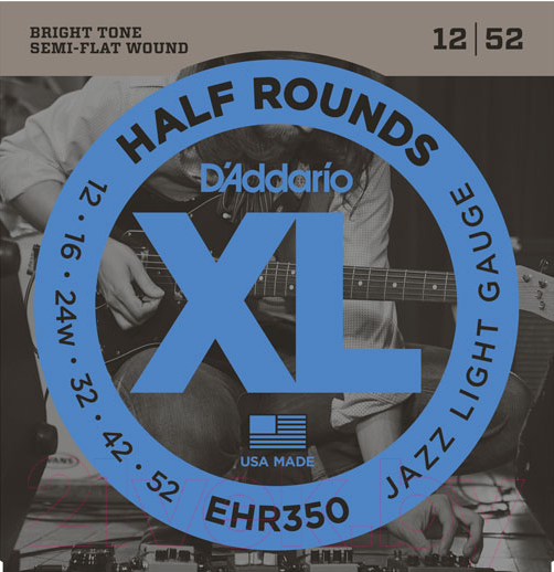 Струны для электрогитары D'Addario EHR350