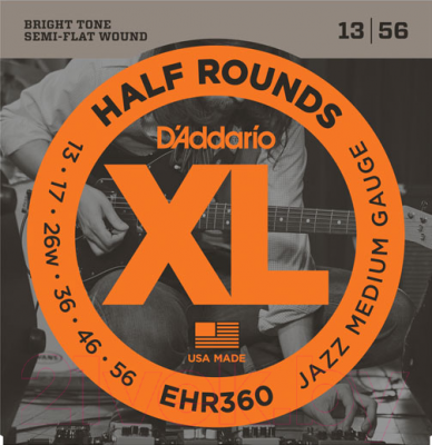 

Струны для электрогитары D'Addario, EHR360