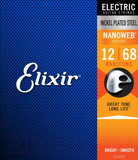 Струны для электрогитары Elixir Strings 12302 (12-68)
