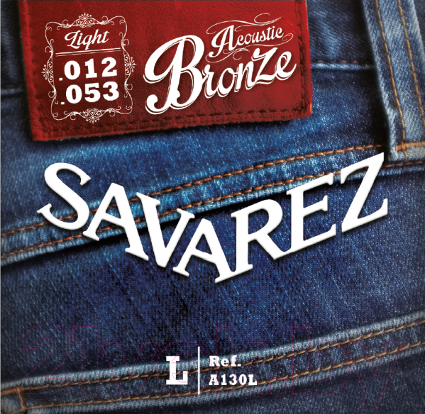Струны для акустической гитары Savarez A130 L