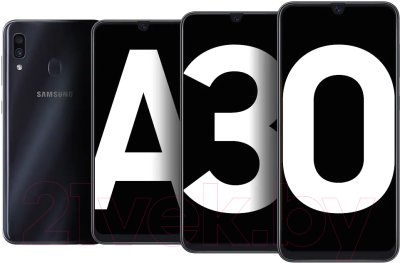 Смартфон Samsung Galaxy A30 32GB (2019) / SM-A305FZKUSER (черный)