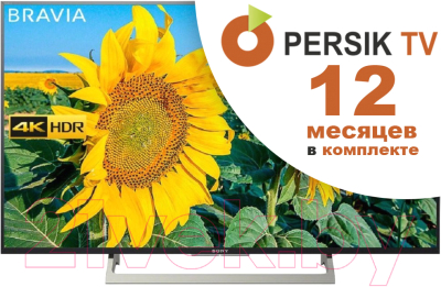 Телевизор Sony KD-49XF8096B + видеосервис Persik на 12 месяцев