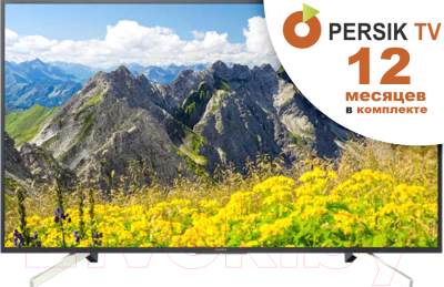 Телевизор Sony KD-55XF7596BR + видеосервис Persik на 12 месяцев