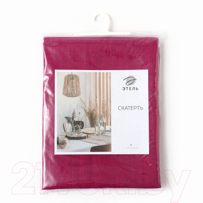 Скатерть Этель Linen Collection / 10609994 (розовый)