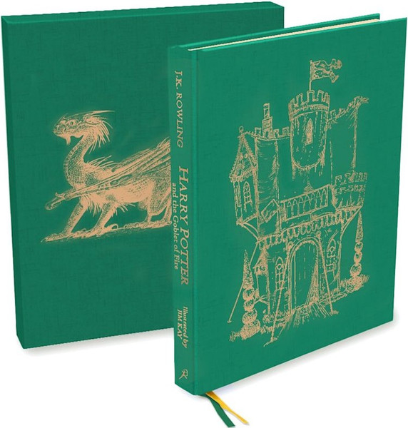 Книга Bloomsbury Harry Potter and the Goblet of Fire. Deluxe твердая обложка