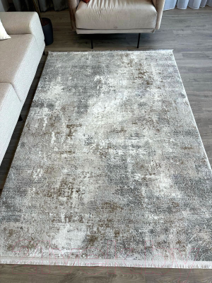 Ковер Radjab Carpet София MR 274 Прямоугольник 11729RK (2.4x3.4, Cream/Gold)