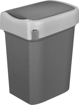 Мусорное ведро Econova Smart Bin / 434258111 (серый) - 
