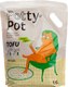 Наполнитель для туалета Potty-Pot Супер лайт Молоко (1.6кг/6л) - 