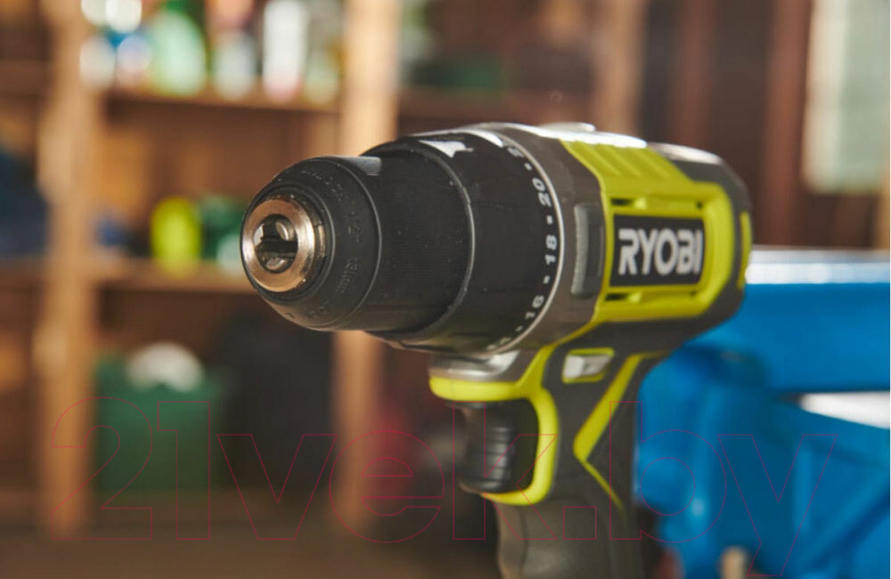 Аккумуляторная дрель-шуруповерт Ryobi RDD18-2C52S / 5133005522