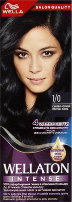 

Крем-краска для волос, Intense Стойкая 1/0