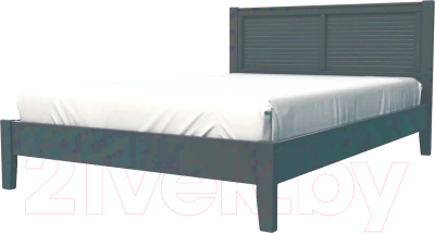 Каркас кровати Bravo Мебель Грация 3 160x200 (сапфировый)
