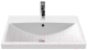 Миниатюра изображения товара Тумба с умывальником ЗОВ Женева 60 / J60LA0MWMC1A-E60 (аттик/белый матовый)