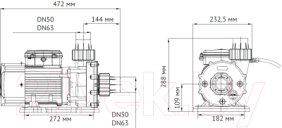 Поверхностный насос Unipump Jet Pool STP 2400T / 74318